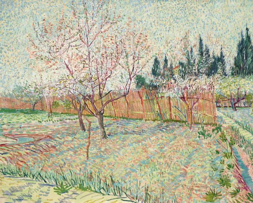 Verger avec cyprès (1888)
